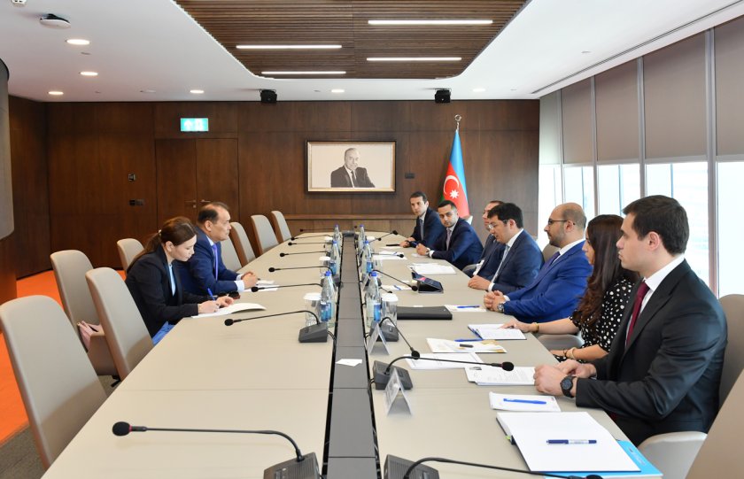 Türk İnvestisiya Fondunun Prezidenti ilə görüş keçirilib
