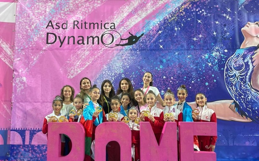 Azərbaycan gimnastları İtaliyada qızıl medallar qazanıblar