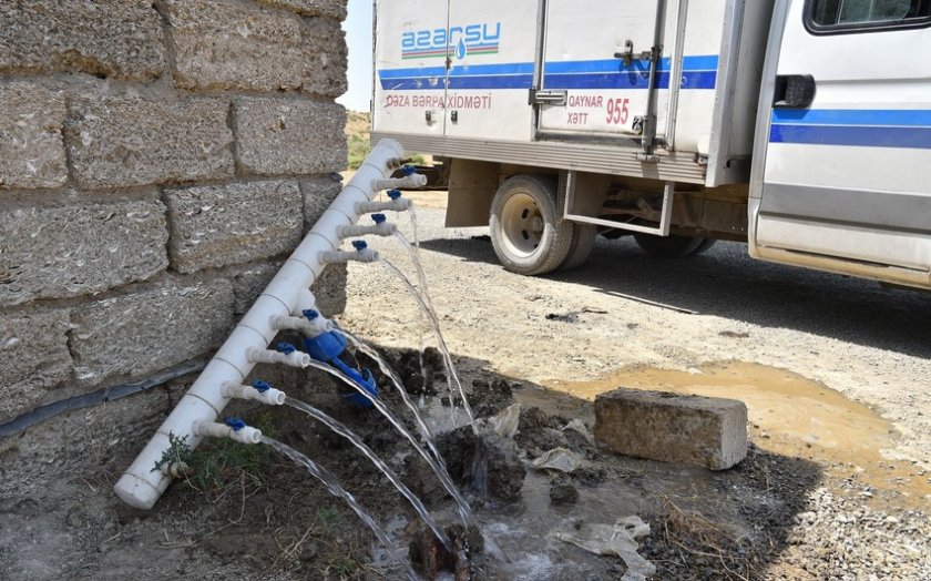 Bakının Sabunçu rayonunda içməli sudan qanunsuz istifadə halları aşkarlanıb