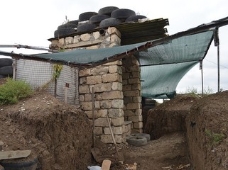 Xocavəndin Qarakənd yaşayış məntəqəsi yaxınlığında tərk edilmiş döyüş mövqeyi aşkarlanıb-VIDEO