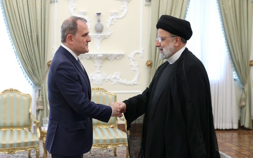 Ceyhun Bayramov İran Prezidenti ilə görüşüb