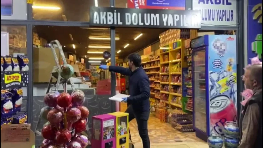 Marketə silahlı hücum edildi