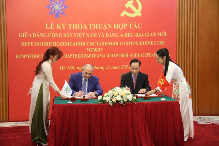 YAP Vyetnam Kommunist Partiyası ilə saziş imzaladı