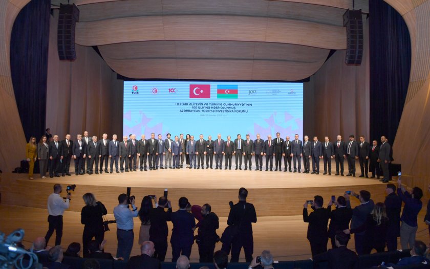 Bakıda Azərbaycan-Türkiyə İnvestisiya Forumu keçirilib