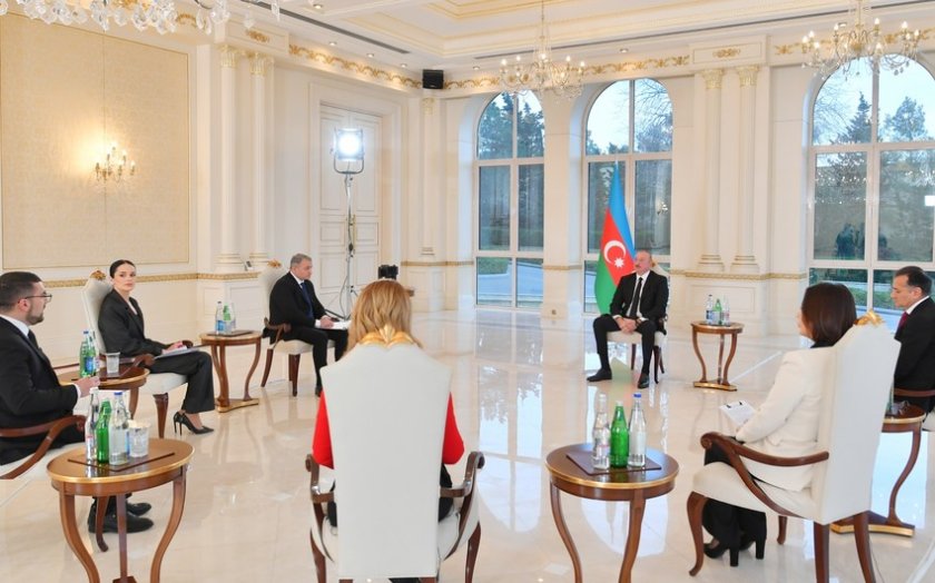 Prezident İlham Əliyevin yerli televiziya kanallarına müsahibəsinin MƏTNİ