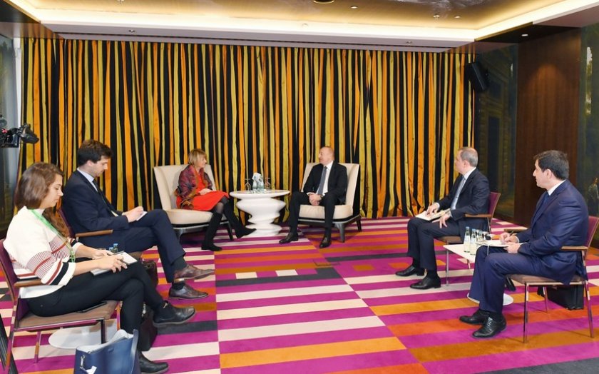 Prezident İlham Əliyev Münxendə  ATƏT-in Baş katibi ilə görüşüb