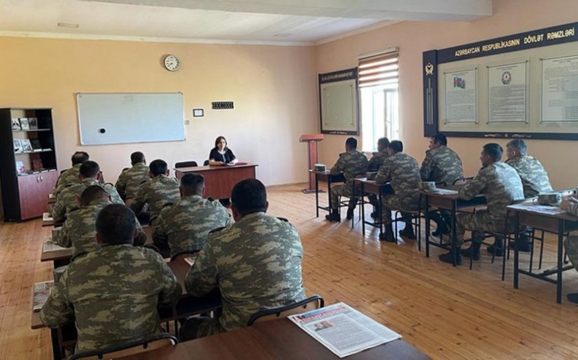 Azərbaycan Ordusunda gender bərabərliyi ilə bağlı seminarlar keçirilib