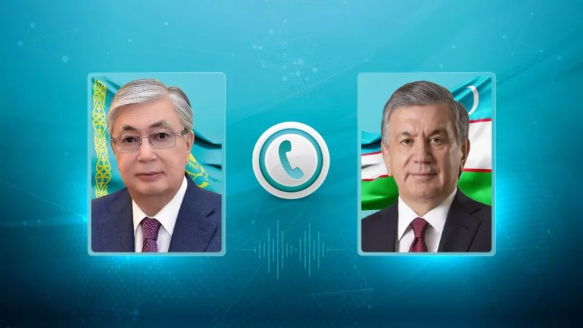Qazaxıstan-Özbəkistan strateji tərəfdaşlığının daha da möhkəmləndirilməsi müzakirə edilib