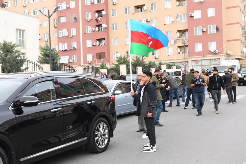 Şuşa şəhərinə növbəti köç karvanı yola salınıb