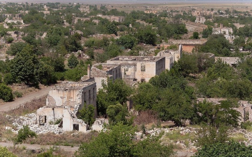 Ağdam rayonunun Şotlanlı və Nəmirli kəndlərinin təməli qoyulub