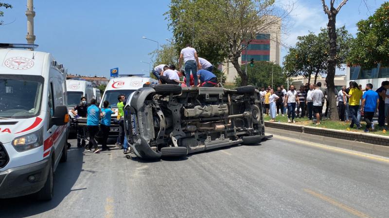 Xəstə aparan təcili yardım qəzaya uğradı