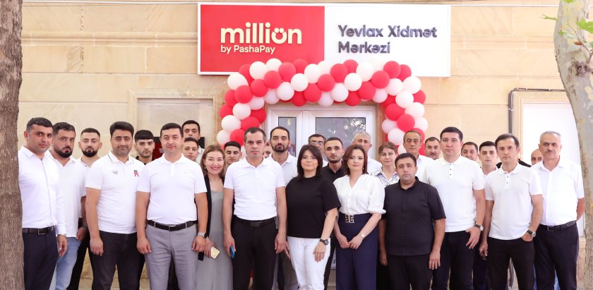 “Milliön” Yevlax Xidmət Mərkəzi yerli əhalinin ixtiyarına verilib