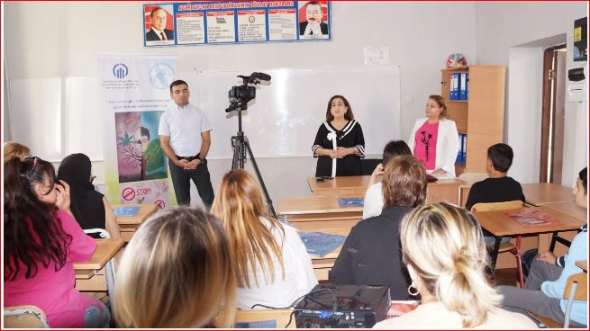 "Ana və uşaqlar narkomaniyaya qarşı” adlı layihə çərçivəsində Şirvanda tədbir keçirilib