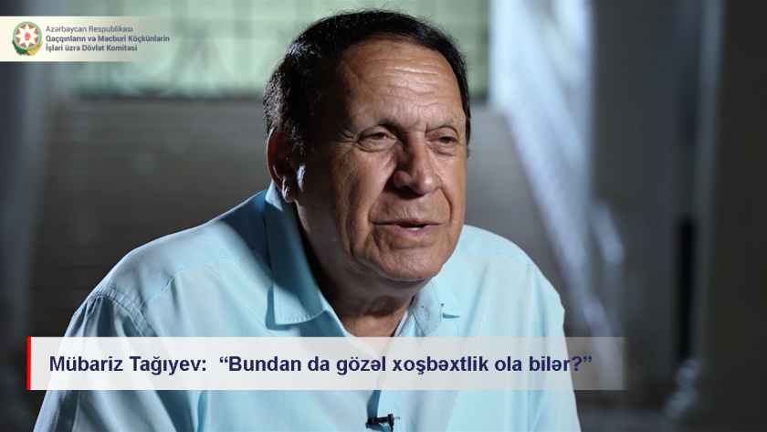 Mübariz Tağıyev: “Bundan da gözəl xoşbəxtlik ola bilər?”