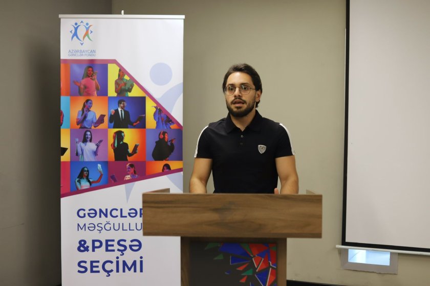 "Gənclərin məşğulluğu və peşə seçimi" adlı layihə başa çatıb