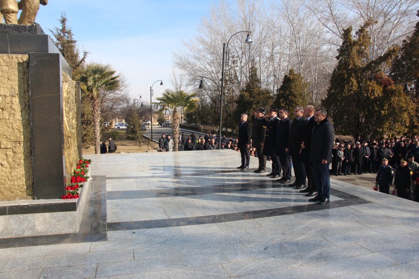 Yevlaxda Xocalı soyqırımının 33-cü ildönümü ilə bağlı ümumrayon tədbiri keçirilib