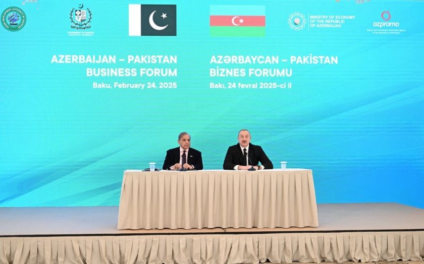 Bakıda Azərbaycan-Pakistan biznes forumu keçirilib