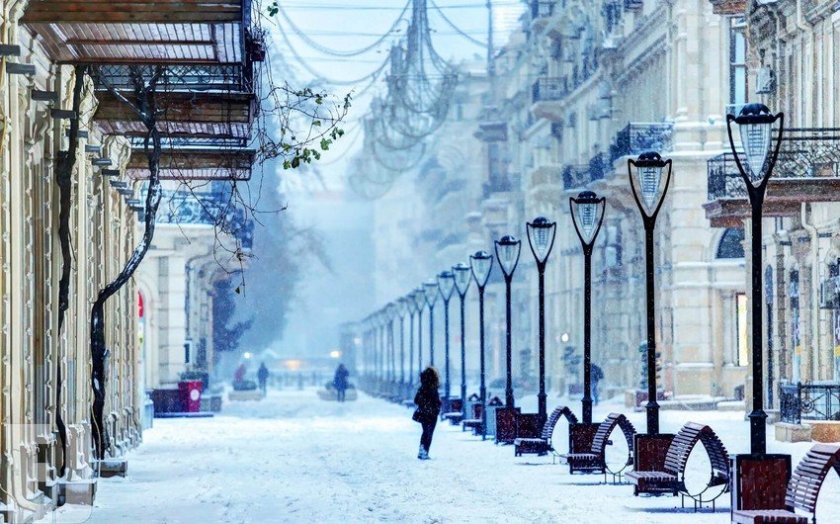 Завтра в Азербайджане пойдет снег, дороги покроются льдом