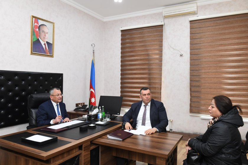 Dövlət Komitəsində vətəndaşların qəbulu keçirilib