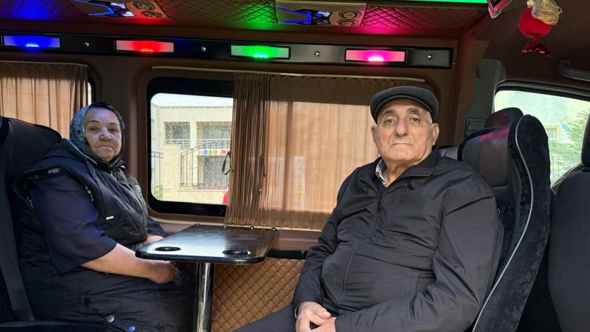 Ağdam rayonunun Sarıcalı kəndinə növbəti köç karvanı yola salınıb