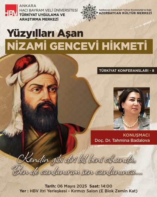 Ankarada Nizami Gəncəviyə həsr olunmuş konfrans keçiriləcək