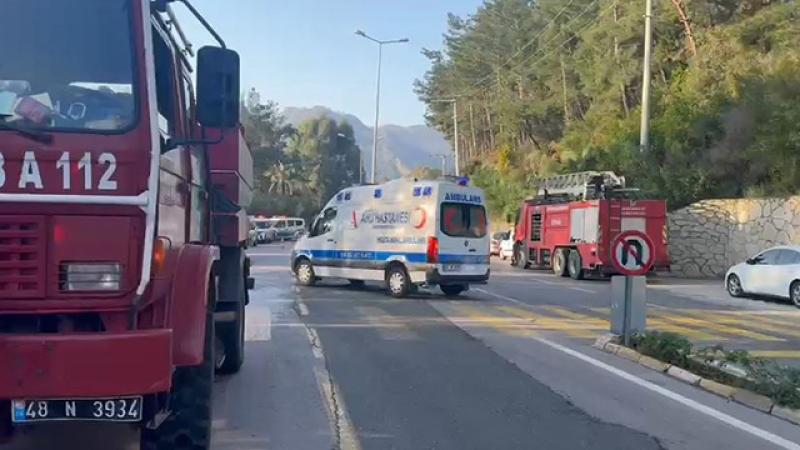 Türkiyədə məşhur otel yanır