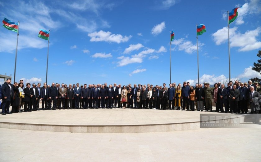 Azərbaycandakı diplomatik korpus nümayəndələrinin Xankəndiyə səfəri başa çatıb