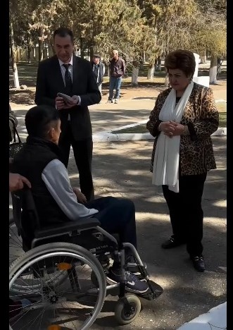 Tənzilə Rüstəmxanlı Xolqarabucaq kəndində görüş keçirib