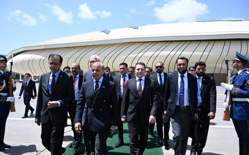 Pakistanın Baş naziri Məhəmməd Şahbaz Şərifin Azərbaycana səfəri başa çatıb