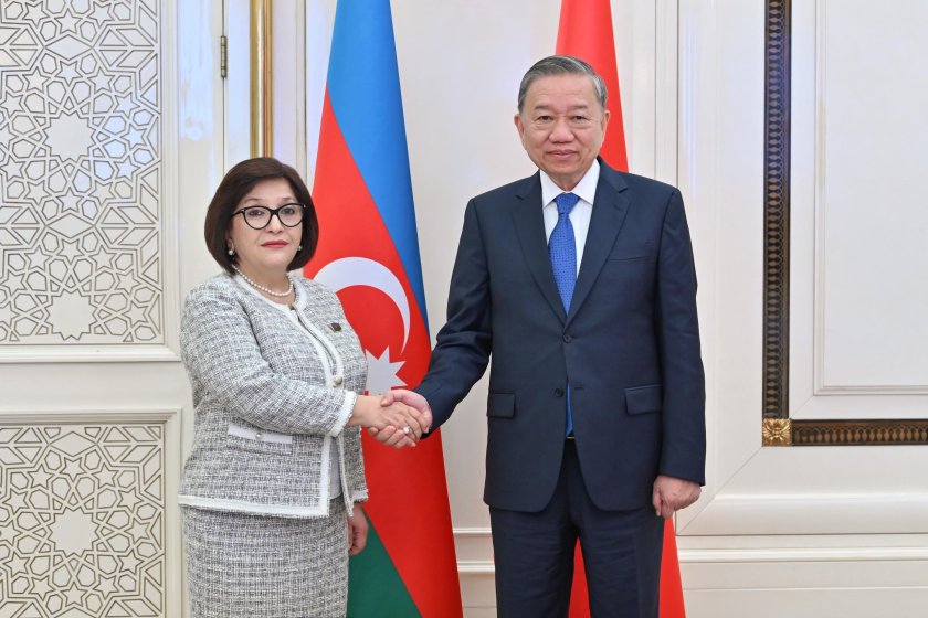 Sahibə Qafarova Vyetnam Kommunist Partiyası Mərkəzi Komitəsinin Baş katibi To Lam ilə görüşüb