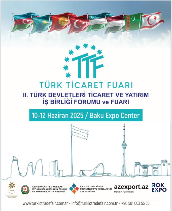"Türk Dövlətləri Ticarət və İnvestisiya Əməkdaşlıq Forumu və Sərgisi" keçiriləcək