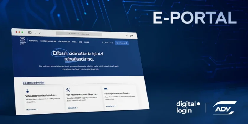 ADY-nin elektron xidmətlər portalı “digital.login”ə inteqrasiya edilib