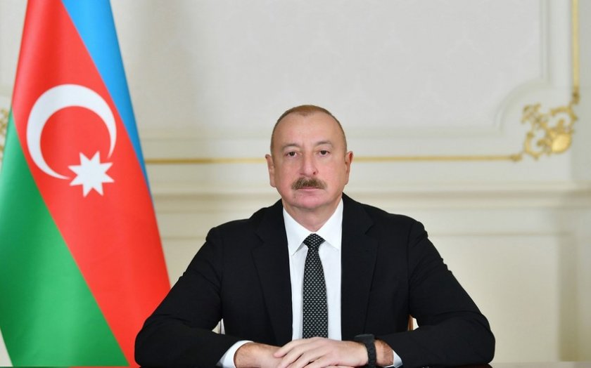 Prezident Mingəçevirdə “8 Noyabr” Elektrik Stansiyasının açılışında iştirak edir
