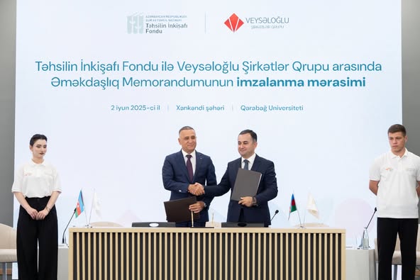 Veysəloğlu Şirkətlər Qrupu Qarabağ Universitetinin 50 tələbəsinə təqaüd ayırdı