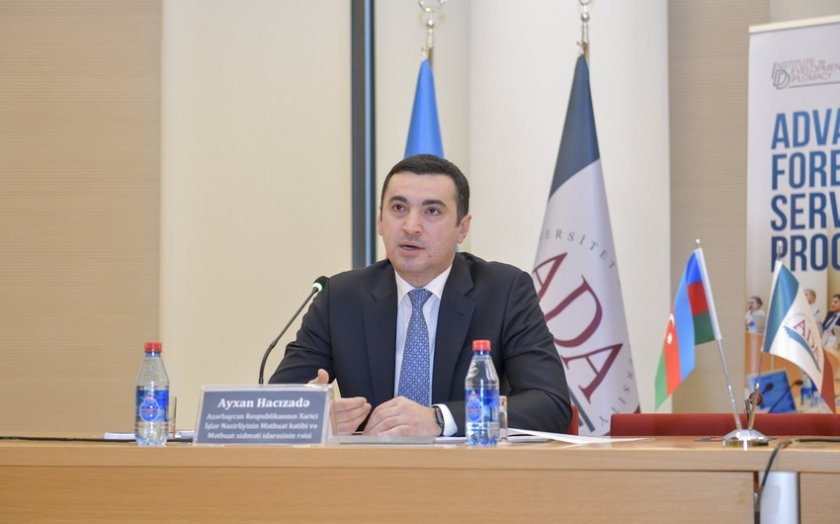 Ayxan Hacızadə: İranın Ermənistandakı səfirinin Qərbi Azərbaycan İcması ilə bağlı iddialarını qətiyyətlə rədd edirik