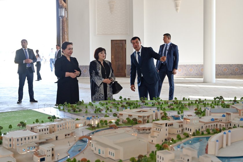 Parlamentlərarası Forumun iştirakçıları Xivə şəhərində bir sıra tarixi-mədəni abidələrlə tanış olublar