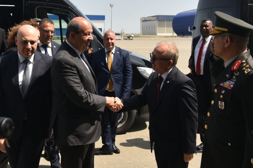 Şimali Kipr Prezidenti Azərbaycana səfərə gəlib