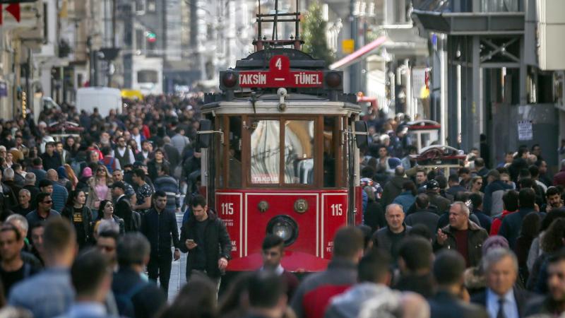 Türkiyə əhalisinin sayına görə 18-ci yerdədir