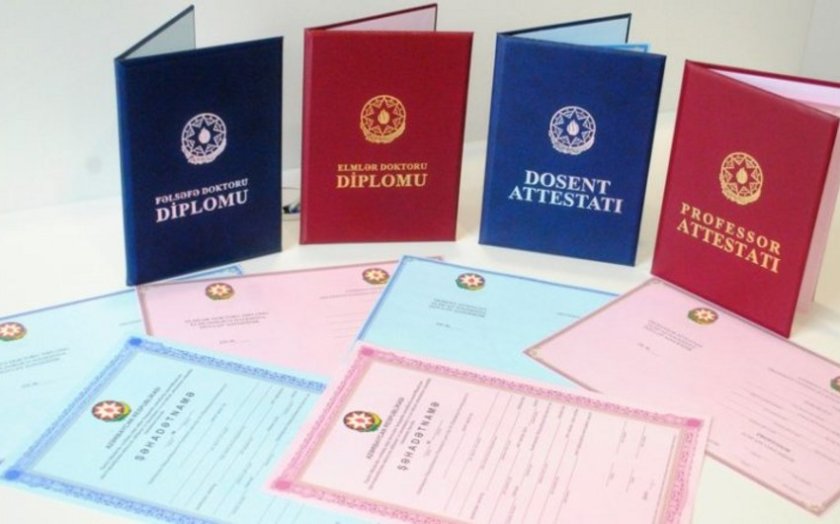 Bu il 84 nəfərə dosent, 28 nəfərə professor elmi adı verilib