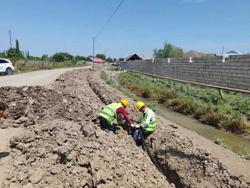 Çöhranlı kəndində sakinlərin içməli suya çıxışı təmin olunub