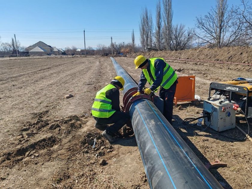 Samux rayonunun Füzuli kəndində suvarma suyu təminatı yaxşılaşdırılıb