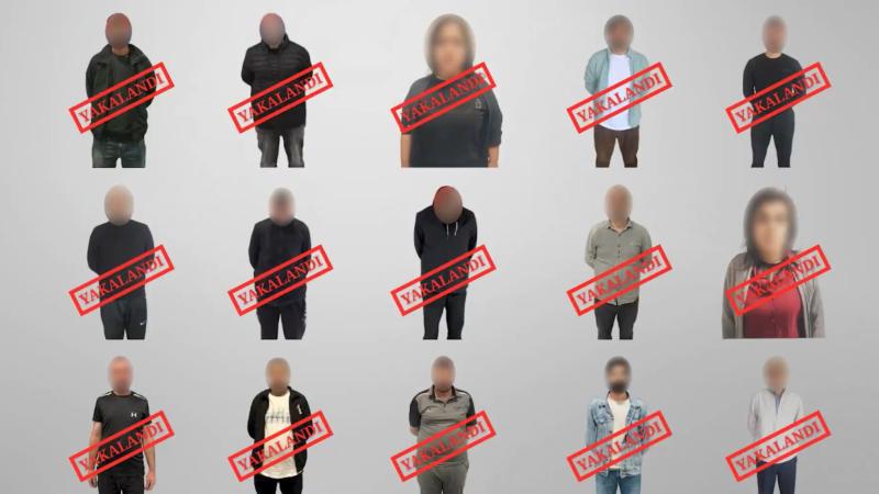 Qırmızı bülletenlə axtarışda olan 15 nəfər Türkiyəyə gətirildi