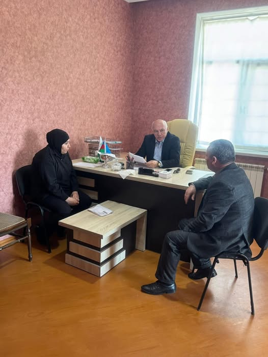 Deputat Arzuxan Əlizadə vətəndaş qəbulu keçirib