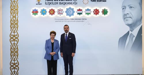 Deputat Tənzilə Rüstəmxanlı Ərdoğanın müavini ilə görüşüb