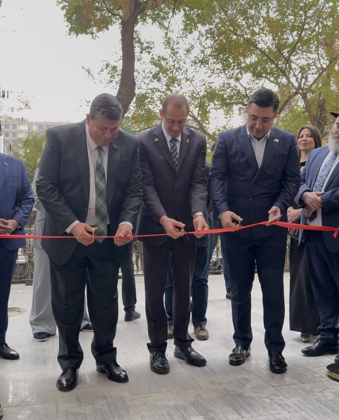 Azərbaycan-İsrail ticarət evinin açılışı olub