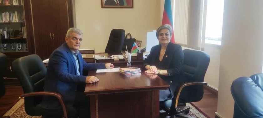 Komitə sədri Türkiyə Vəkillər Kollegiyasının İnsan hüquqları komissiyasının üzvü ilə görüşüb