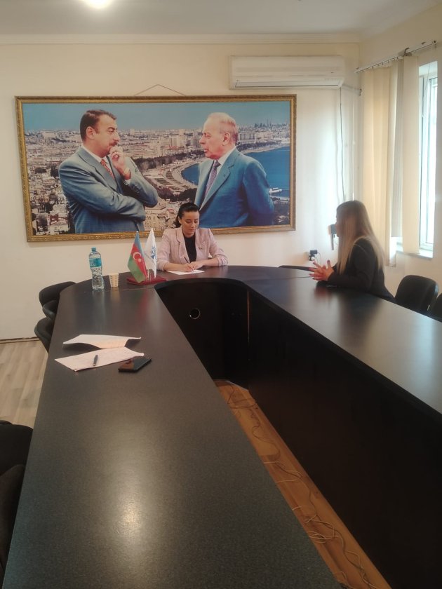 Deputat Səbinə Xasiyeva seçicilərlə görüşüb