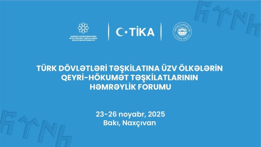 Türk Dövlətləri Təşkilatına üzv ölkələrin qeyri-hökumət təşkilatlarının həmrəylik forumu keçiriləcək