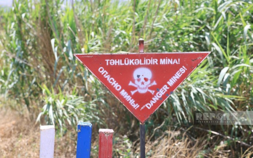 Ötən həftə min hektardan çox ərazi minalardan təmizlənib
