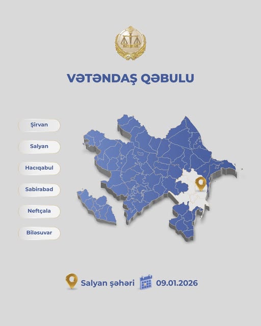 Ədliyyə naziri vətəndaşları qəbul edəcək